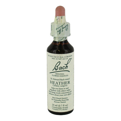Bach Original Flower Essences For Nervous Tension, Heather 0.7 Oz